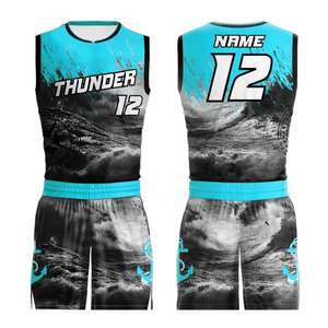 Venta al por mayor personalizado Retro baloncesto uniforme Jersey conjunto transpirable hombres baloncesto camisetas chalecos entrega rápida impresión - Product Image 2