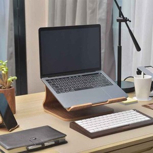 Vente directe d'usine taille personnalisable nouveau design pliable MDF support d'ordinateur portable en bois - Product Image 3