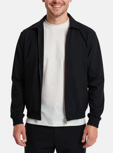 Chándales personalizados 90% de nailon y 10% LICRA para hombre, conjunto de 2 piezas con chaqueta y pantalones con cremallera - Product Image 6