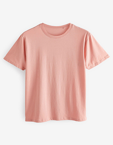 Camisetas informales de algodón y poliéster con cuello redondo para hombre, ropa a la moda de alta calidad, con logotipo personalizado bordado, venta al por mayor, verano, 100% - Product Image 5