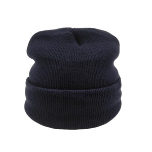 Mode Nouveau Style Hiver Doux En Gros Personnalisé Pure Couleur Cachemire Laine Bonnet Tricot Chapeaux Fournisseurs Pour Hommes Femmes - Product Image 2
