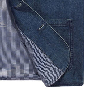 Transpirable Tallas grandes Color sólido Precio razonable Chaleco de mezclilla para hombres Suministro directo de fábrica Chaleco de mezclilla para hombres - Product Image 5