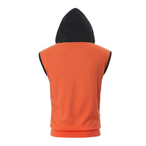 New High Quality Wholesale Customize logo <b>Men</b> <b>Sleeveless</b> Hoodies for <b>Men</b> Breathable Pullover <b>Sleeveless</b> <b>Hoodie</b> for <b>Men</b> - Product Image 6