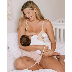 Perspective soutien-gorge de maternité réglable sans fil pour femmes, soutien-gorge de maintien du tire-lait multitâche et d'allaitement, vente en gros OEM - Product Image 5