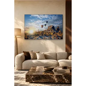 Impression sur toile de montgolfières Fida au-dessus d'Uçhisar, Cappadocia - Product Image 5