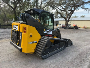 JCBC 270T Skid Steer Loader 2SPD Hi Flow Chargeuse sur chenilles New Condition Mini Tracteur Chargeur frontal Moteur Garantie 4 ans Télécommande - Product Image 3