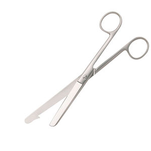 Nouveaux ciseaux intestinaux Instruments chirurgicaux Ciseaux en forme de baïonnette Ciseaux à bandage en acier inoxydable avec poignée pour infirmière - Product Image 3