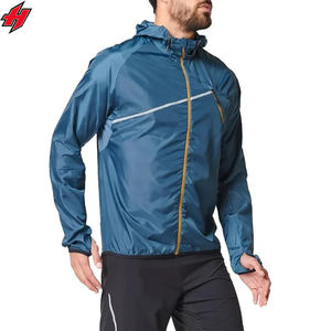 Vêtements de sport d'extérieur élégants pour hommes et femmes Veste coupe-vent imperméable Capuche pour le soleil Pluie Camping Hiver Toile fine - Product Image 2