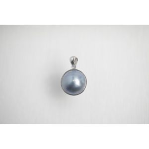 Collar con Colgante de Perla Mabe Redonda - Product Image 2