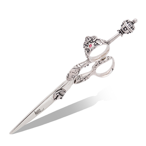 Tóc cắt kéo kéo thợ cắt tóc chuyên nghiệp thép không gỉ làm tóc mỏng và cắt kéo - Product Image 1