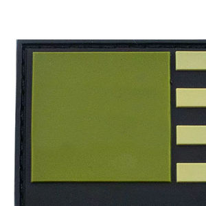 Patchs brodés en PVC souple personnalisés, fabriqués en usine, best-sellers, en forme de fleur, légers, à coudre, disponibles - Product Image 5