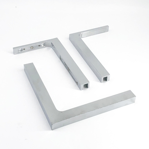 Conector de esquina magnético en forma de L <span class=keywords><strong>para</strong></span> pantallas de baño, cubierta de tornillo Invisible, abrazadera de vidrio, bisagra de baño, soporte abierto sin marco <span class=keywords><strong>para</strong></span> - Product Image 5