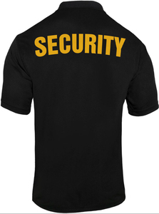 Nouveau prix de gros usine, T-shirt en jersey de coton respirant grande taille pour hommes, uniforme de garde de sécurité, broderie personnalisée - Product Image 2