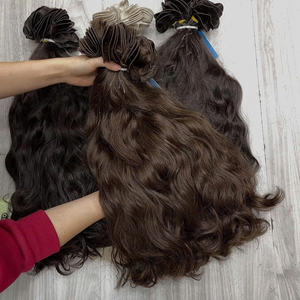 Extensions de cheveux humains vietnamiens de qualité salon, best-seller, tissées à la main, invisibles, fines, avec perles - Product Image 3