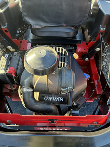 เครื่องตัดหญ้าแบบ Zero Turn รุ่น Toro Z Master 2000 HDX ขนาด 60 นิ้ว ปี 2024 สำหรับงานพาณิชย์ กำลัง 23.5 แรงม้า เครื่องยนต์ Kawasaki FX730V ระบบกันสะเทือน MyRIDE พร้อมชุดตัด TURBO FORCE - Product Image 3