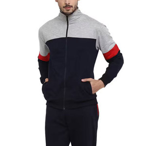 Vêtements d'hiver pour hommes Survêtements zippés/Fabrication OEM Emballage personnalisé Survêtements pour hommes de style unique - Product Image 6