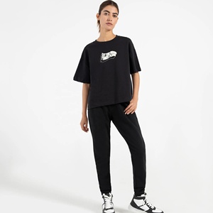 Camiseta de Manga Larga con Cuello Redondo y Logotipo Personalizado para Mujer, Impresa con Serigrafía, Transpirable y Ecológica, Tejido de Punto Informal para Verano - Product Image 5