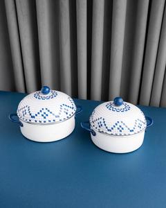 หม้ออุ่นอาหารสำหรับใส่บุฟเฟ่ต์หม้อไฟทำด้วยมือดีไซน์ไม่เหมือนใครหรูหราสำหรับตกแต่งสไตล์ตะวันออกกลาง - Product Image 2