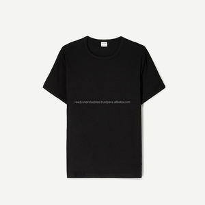 T-shirt à col rond en coton de haute qualité pour hommes 100% à manches courtes avec impression numérique - Product Image 5