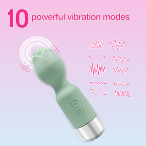เครื่องสั่นแบบมินิโรส ชาร์จได้ ของเล่นผู้ใหญ่สำหรับผู้หญิง - Product Image 3