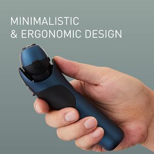 Afeitadora Eléctrica Recargable para Hombre, para Uso en Seco y Húmedo, con Cabezal Flotante de 3 Cuchillas, Lavable, para Piel Sensible, Resistente al Agua IPX7 - Product Image 3