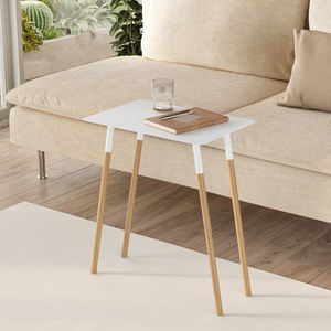 Table d'appoint en bois en métal Jersey Robuste Élégant Pratique Moderne et Modulaire Livraison gratuite vers les pays européens Table basse - Product Image 3