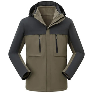 แจ็กเก็ตล่าสัตว์สำหรับผู้ชายแบบปรับแต่งได้สำหรับกิจกรรมกลางแจ้งชุดสองหน้าสำหรับผู้ชายชุดป้องกันความปลอดภัยลายพรางยุทธวิธี - Product Image 6