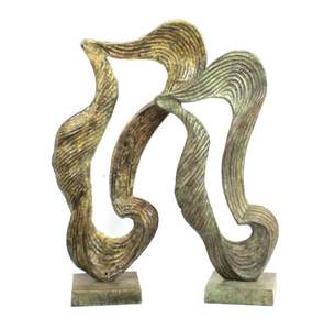 Hot Selling Cast Aluminum Handmade Sculpture With Customized Gold Finishing Home Decorative Sculpture for <b>Sale</b> - Product Image 3