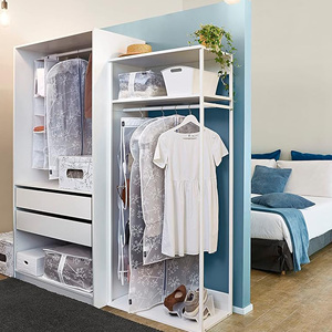 DOMO PAK กระเป๋าใส่เสื้อผ้า, กระเป๋าใส่เสื้อผ้าเสื้อตันใส่เสื้อยืด - Product Image 4