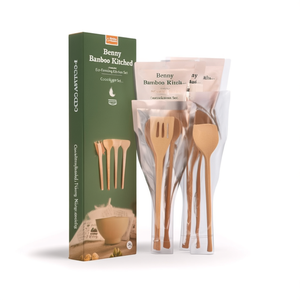 Set da Cucina Benny Bamboo, Set di Utensili Ecologici per Cucinare - Product Image 3