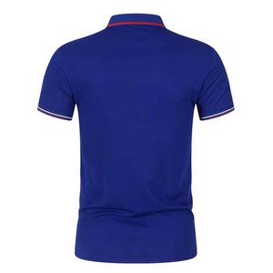 220g Polo hommes décontracté coton Polo col Slim Fit à manches courtes hommes polos respirant haute rue Style vêtements d'été - Product Image 2