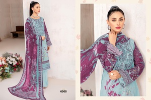 ชุดเดรสยาวสไตล์ชนเผ่าผ้าฝ้ายแท้คอลเลกชั่นเย็บปักลายอินเดียและปากีสถาน - Product Image 2