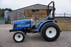 Tractores New Holland SNH804 de 80hp 4x4 mini, usados de segunda mano, a precio económico para agricultura, en venta. - Product Image 2