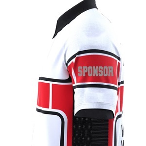 Polo de Motocross de alta calidad para hombre, Manga corta transpirable, colores personalizados y logotipo, deportes de equitación - Product Image 3