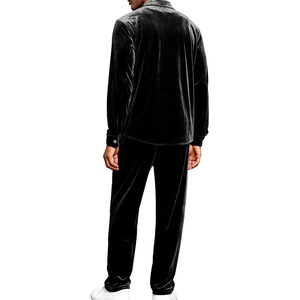 Survêtement en velours pour homme sur mesure OEM, respirant, facile à porter, confortable, durable pour la saison hivernale, doux - Product Image 3