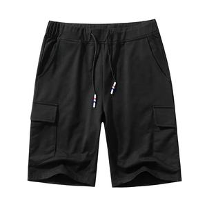 Pantalones cortos de corte clásico para hombre, Bermudas masculinas de secado rápido, ligeras, con bolsillos, informales, frontales planos, de alta calidad - Product Image 1