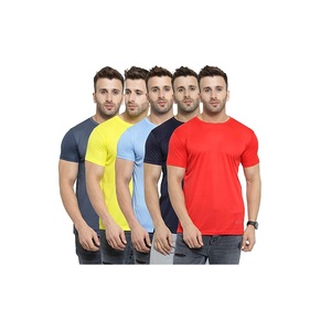 Holesale-Camiseta de cuello redondo con logo personalizado, camiseta de calidad - Product Image 3