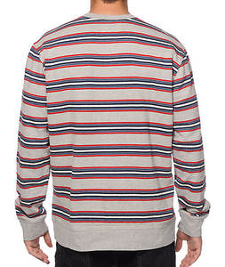 Sudadera unisex con mangas a rayas y bolsillo de canguro para un aspecto deportivo y de moda - Product Image 2