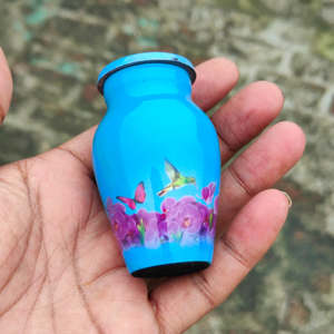 ภาชนะใส่เถ้ากระดูกโลหะสำหรับผู้ใหญ่ภาชนะที่ระลึกร่วมสมัยสำหรับมนุษย์ซากศพสไตล์อเมริกันที่ทันสมัย - Product Image 4