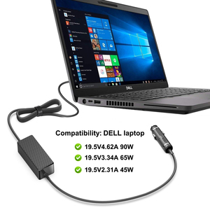 HKY 90WラップトップカーチャージャーDCトラベルアダプター12V-24V入力19V 4.62A出力CE認証 - Product Image 6
