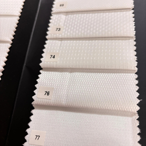 Haute qualité 100% Polyester Poly coton Dobby tissu blanc diamant Shirting qualité d'exportation pour les filles pour l'extérieur International - Product Image 1