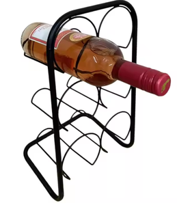 Porte-bouteilles en métal de luxe classique de qualité supérieure, élégant pour support de bouteille, écologique, nouvelle collection pour ensembles de bar - Product Image 1