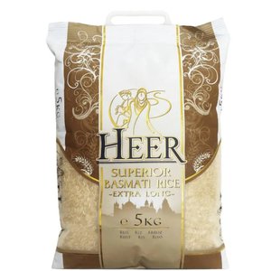 Fournisseur direct d'usine, vente en gros à bas prix, riz Basmati Heer 100% pur et frais, texture dure, grain long, séché, prix très bas à vendre - Product Image 2