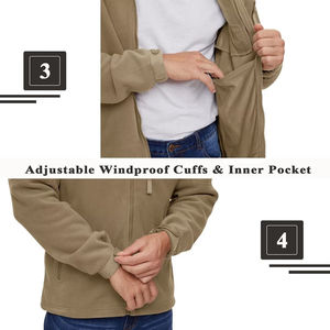 Vente en gros de veste en coton chaude et légère pour hommes, personnalisée et brillante, pour l'hiver décontractée - Product Image 3
