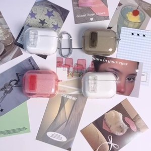 TPU พร้อมเคสป้องกันใส PC สำหรับ airpods Pro 2และอุปกรณ์เสริมสำหรับหูฟัง airpods 4 - Product Image 5