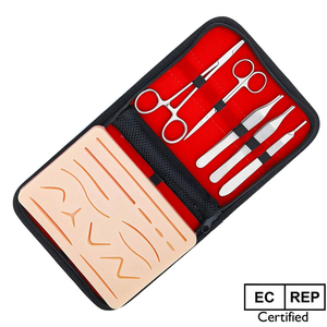 Bon marché Kit de formation pratique de suture en acier inoxydable avec 3 couches de peau pour les étudiants en médecine - Product Image 4