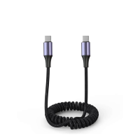 Câble de charge rapide USB Type C en nylon spiralé 1M 1.5M 2M 5A 66W pour voiture, compatible Redmi POCO et Realme, pour utilisation avec appareil photo