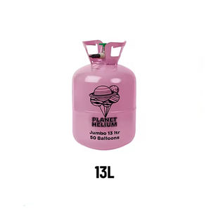 Tanque de gas de Planeta de acero con cilindro de helio Jumbo duradero de 13L para uso y eventos de globos - Product Image 3