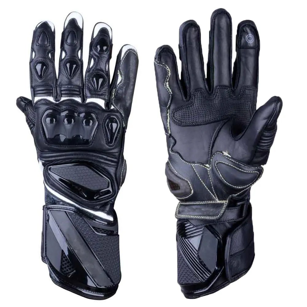 OEM Motorrad handschuhe Leder material Maßge schneiderte Motorrad renn handschuhe für Erwachsene