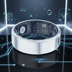 Smart Ring Health Tracker with High Precision Heart Rate SpO2 Low Oxygen Alert Sleep Analysis App <b>Control</b> - Product Image 6